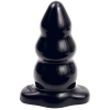 Triple Ripple Butt Plug Large