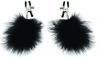 Mischief Feathered Nipple Clamps